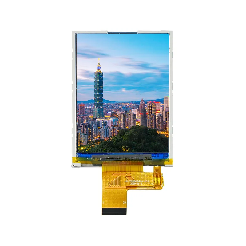 Módulo de pantalla táctil capacitiva TFT diminuto de temperatura amplia OEM RGB240X320 de 2,4 pulgadas