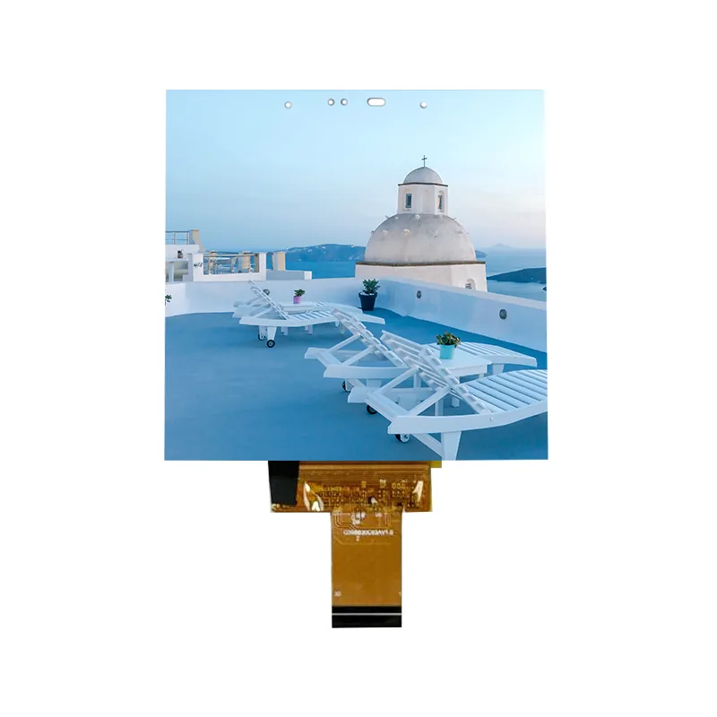 Módulo de pantalla táctil en celda delgada IPS antideslumbrante de 3,95 pulgadas