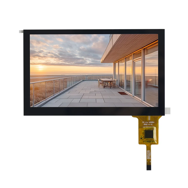 Módulo de pantalla táctil resistiva de TFT de 4.3 '24 bits Industrial
