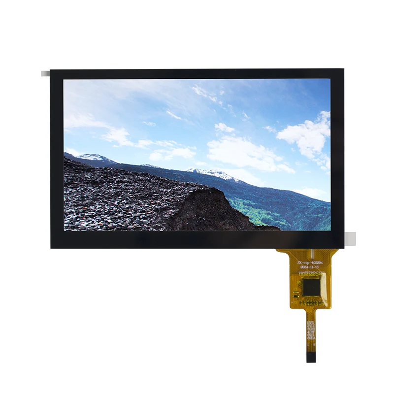 4.3 'Módulo de pantalla táctil capacitiva industrial de TFT de alto brillo